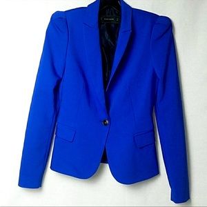 Zara Basic Royal Blue Blazer